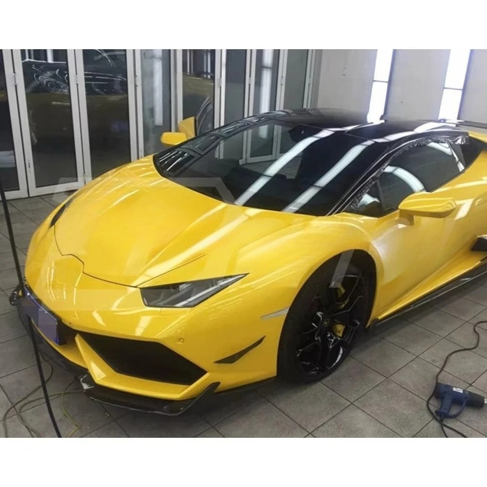 Huracan RVZ Style Carbon Fiber Front Lip for Huracan Body Kit